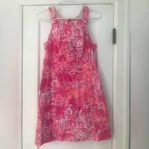 Lilly Pulitzer - Size 6 - Simone Cheeky Melon Rule Breakers Pink Dress